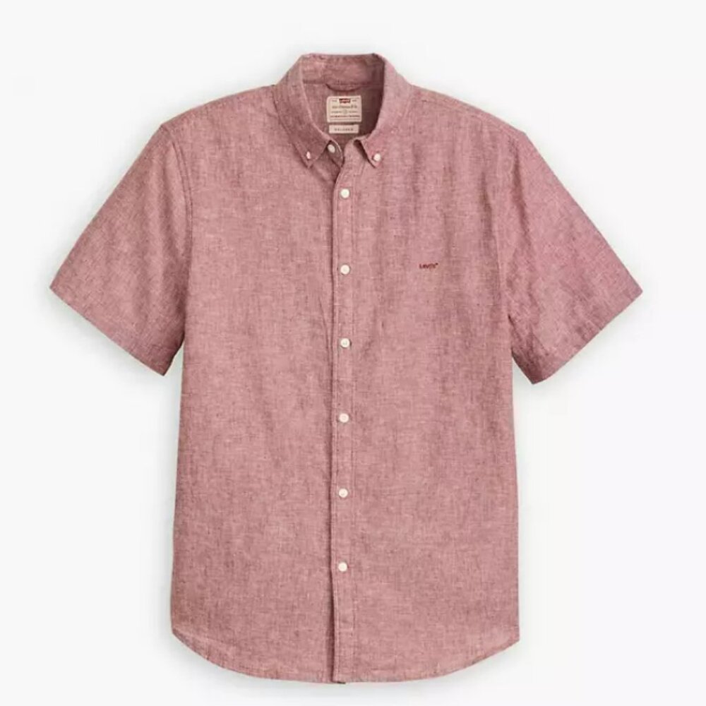 Short Sleeve Authentic Button Down Shirt MT-112
